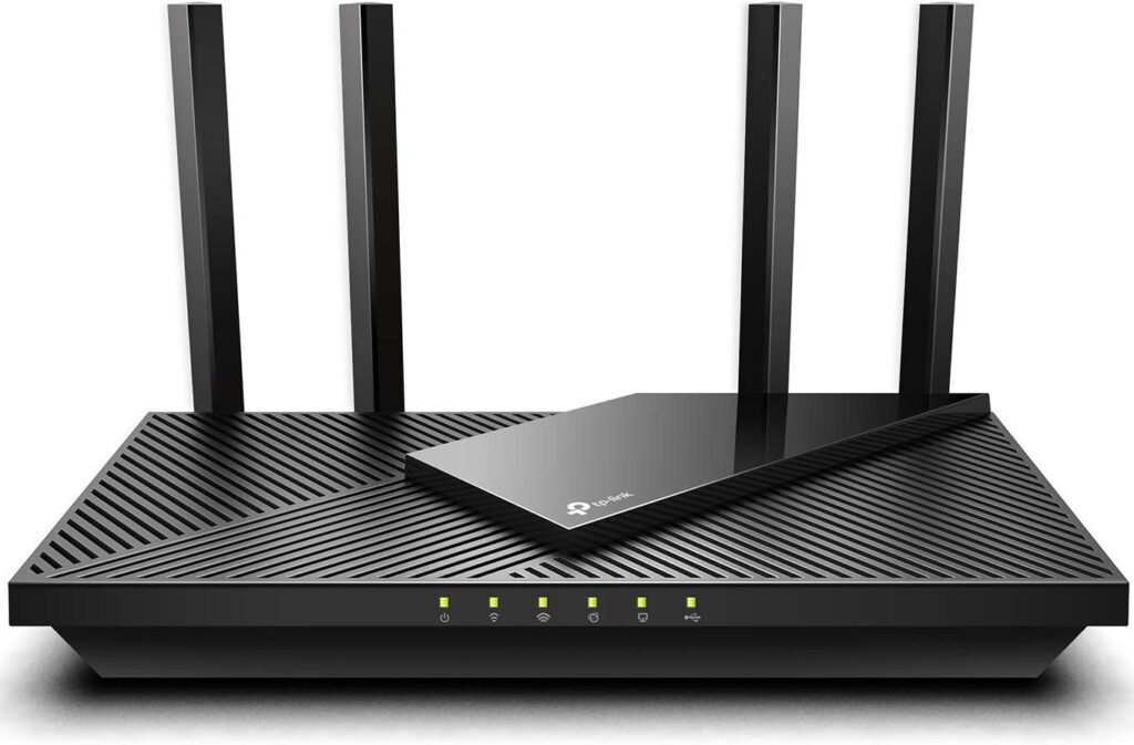 product shot of tplink ax1800 archer ax21 wifi 6 router